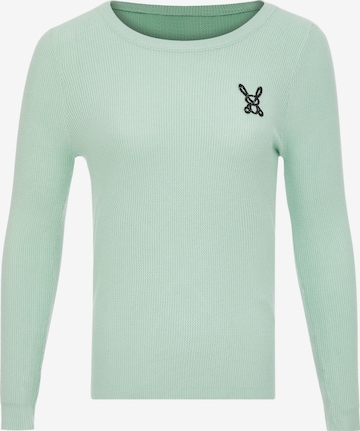 sweeties by leo Свитер в Зеленый: спереди