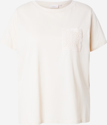 ONLY Carmakoma Paita 'CARENJA' värissä beige: etupuoli
