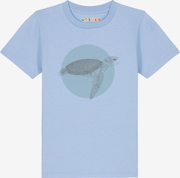 T-Shirt 'Meeresschildkröte' watabout.kids en bleu : devant