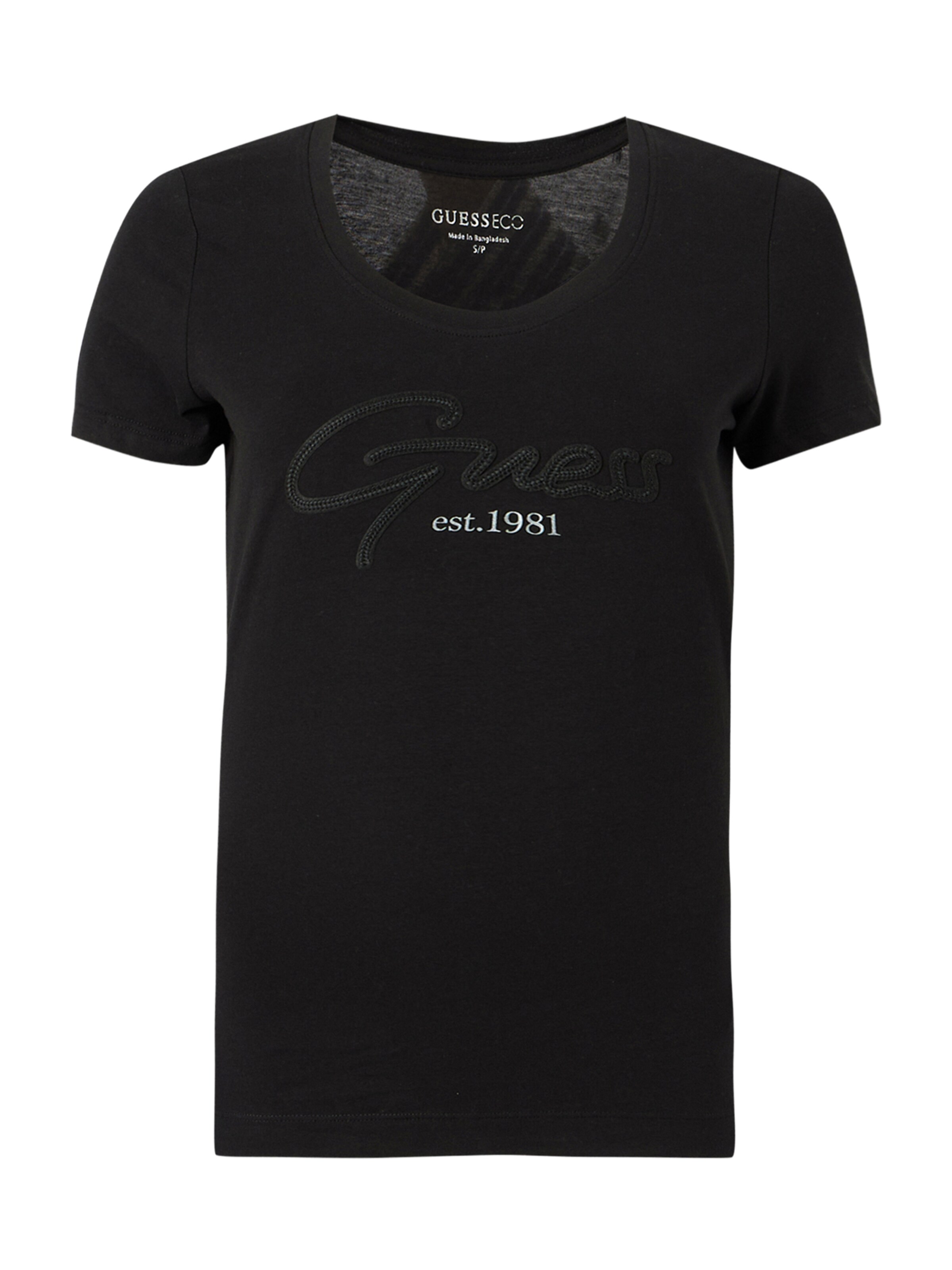 GUESS Тениска в черно, Преглед на продукта