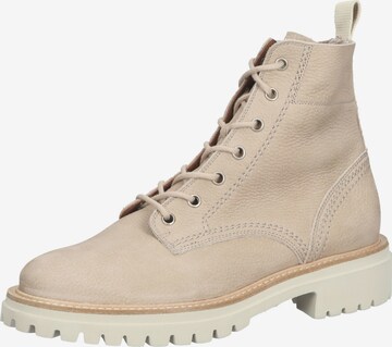 Paul Green Lace-up bootie in Beige