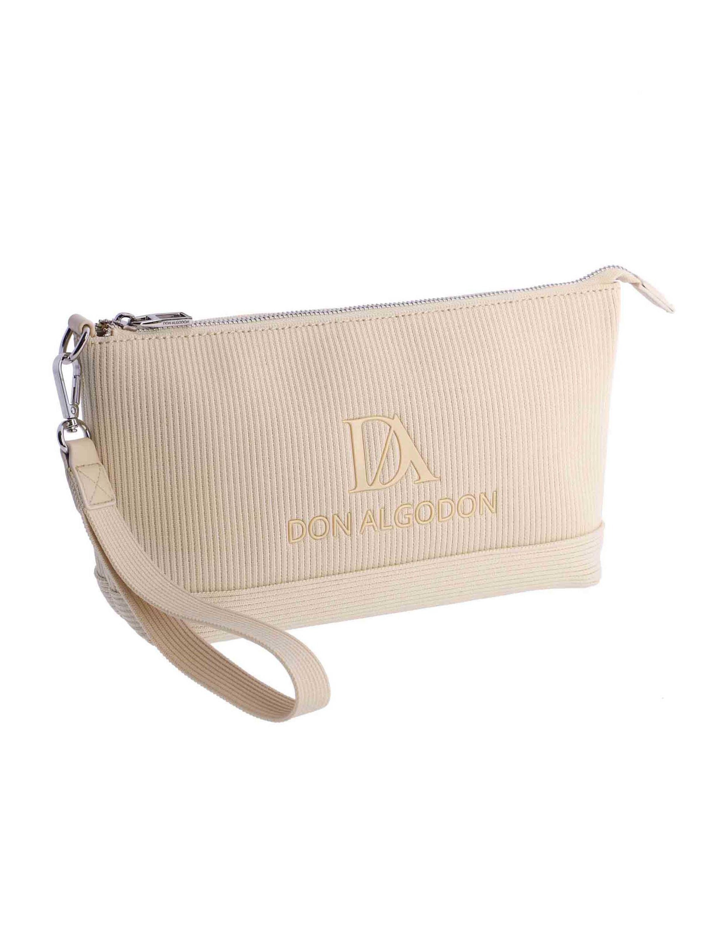 Don Algodon - Bolso de mano en beige
