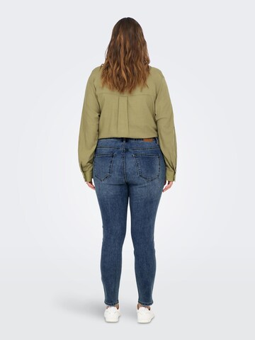 ONLY Carmakoma - Skinny Vaquero en azul