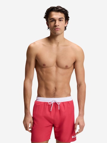 Pantaloncini da bagno 'Starfish 10259586 01 50514429' di BOSS in arancione: frontale