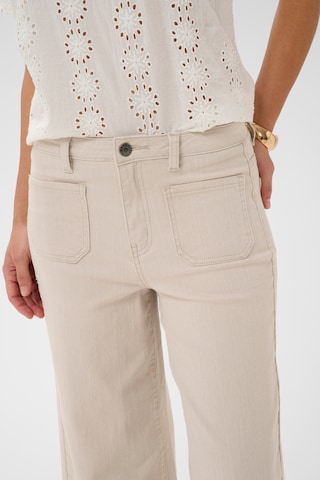 Kaffe Regular Jeans 'Brook' in Beige