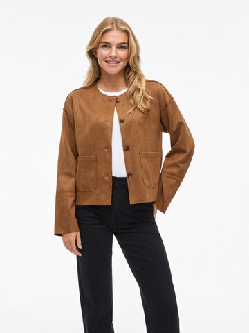 VILA Between-season jacket 'VIHELA' in Brown: front