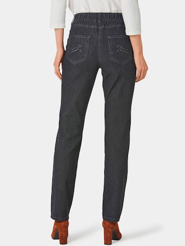 Goldner Regular Jeans 'LOUISA' in Black