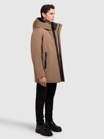 Parka invernale 'Kann' di khujo in marrone