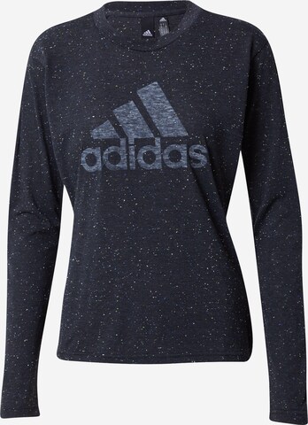 Tricou funcțional 'Future Icons Winners 3' de la ADIDAS SPORTSWEAR pe negru: față