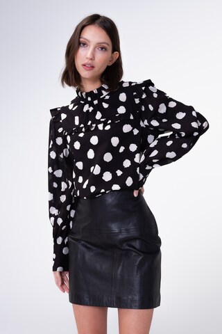 Aligne Blouse 'Gaura' in Black: front