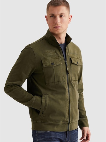 PME Legend Övergångsjacka 'Hybrid jacket with zipper closure' i grön
