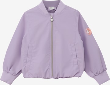 s.Oliver Prehodna jakna | vijolična barva: sprednja stran