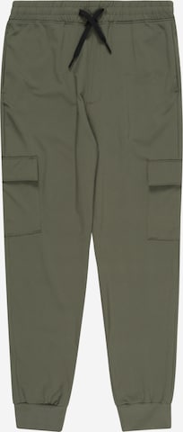 Abercrombie & Fitch Tapered Pants 'JAN2' in Green: front