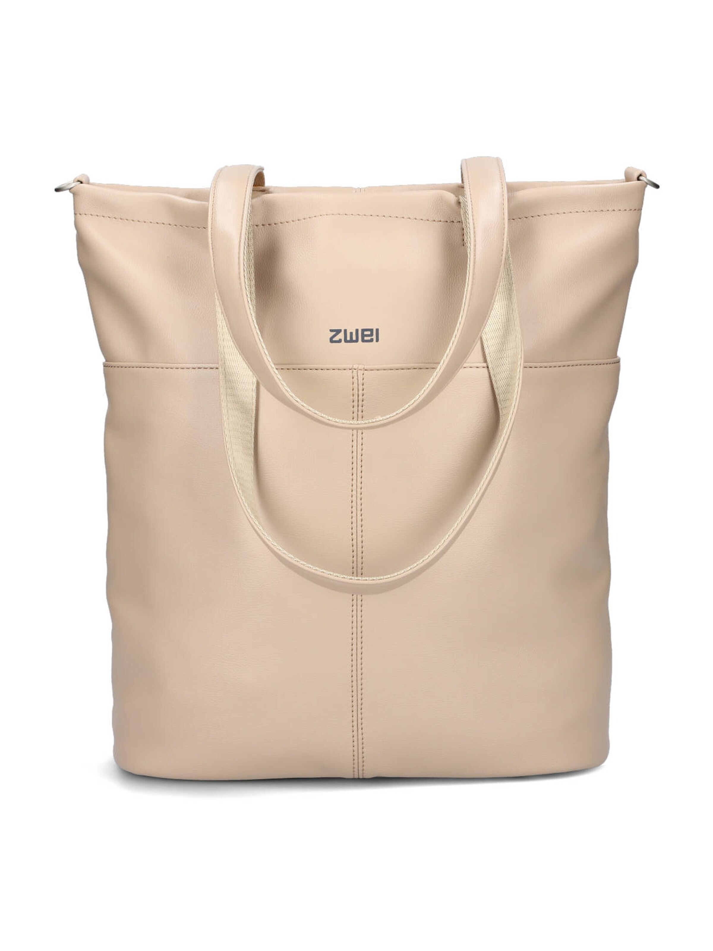 ZWEI Shopper 'MADEMOISELLE' in Beige: front