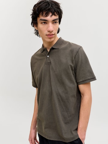 JACK & JONES Poloshirt in Braun