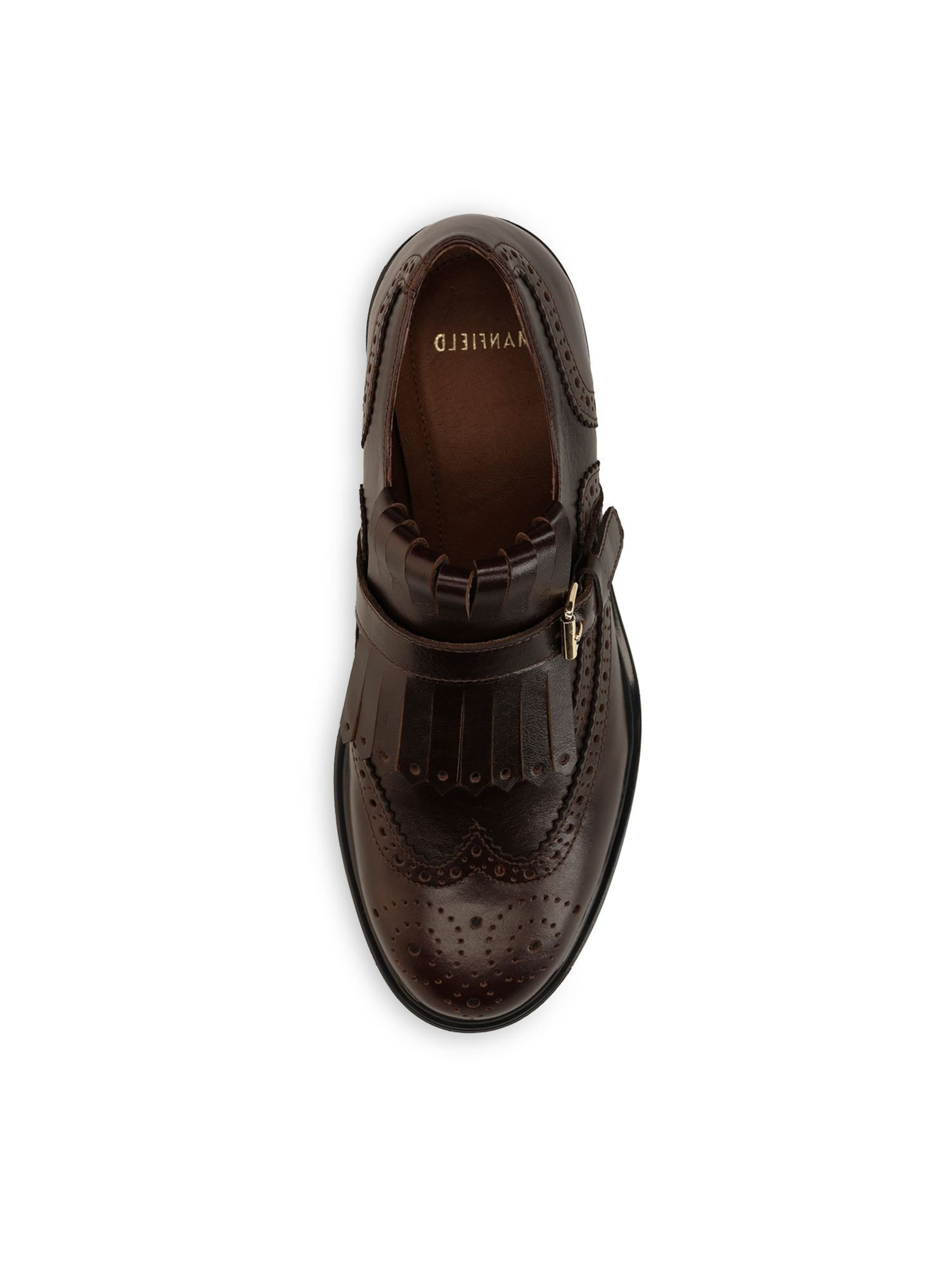 Chaussure basse MANFIELD en marron