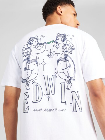 EDWIN Shirt in Wit
