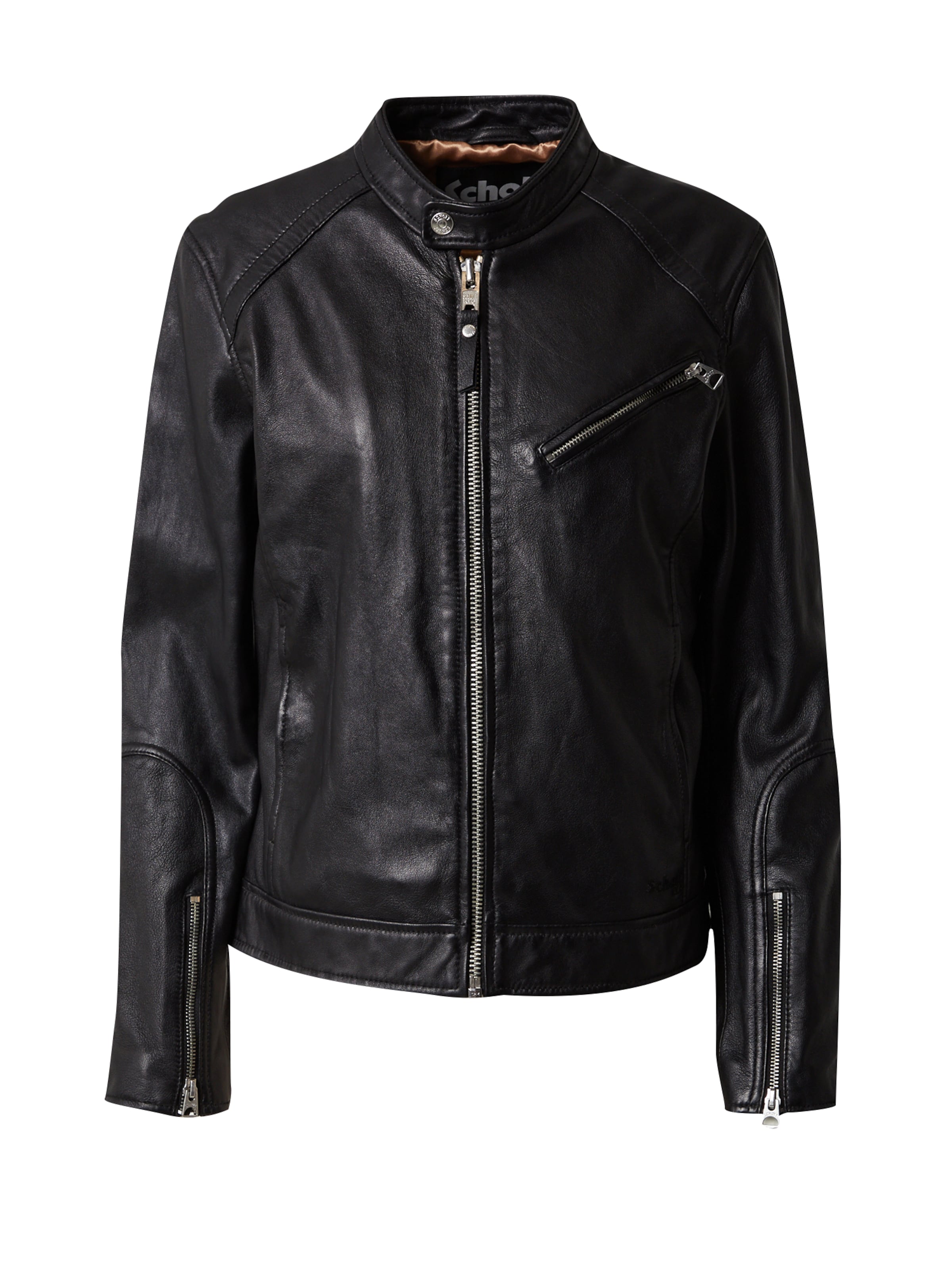 Schott NYC Átmeneti dzseki - fekete: elől