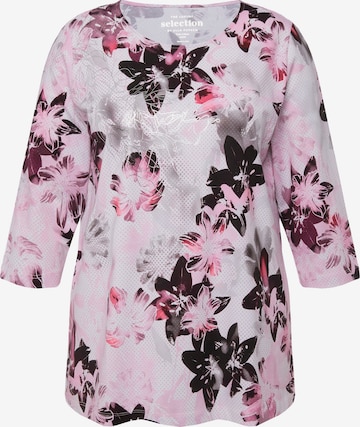 Ulla Popken Shirt in Lila: voorkant