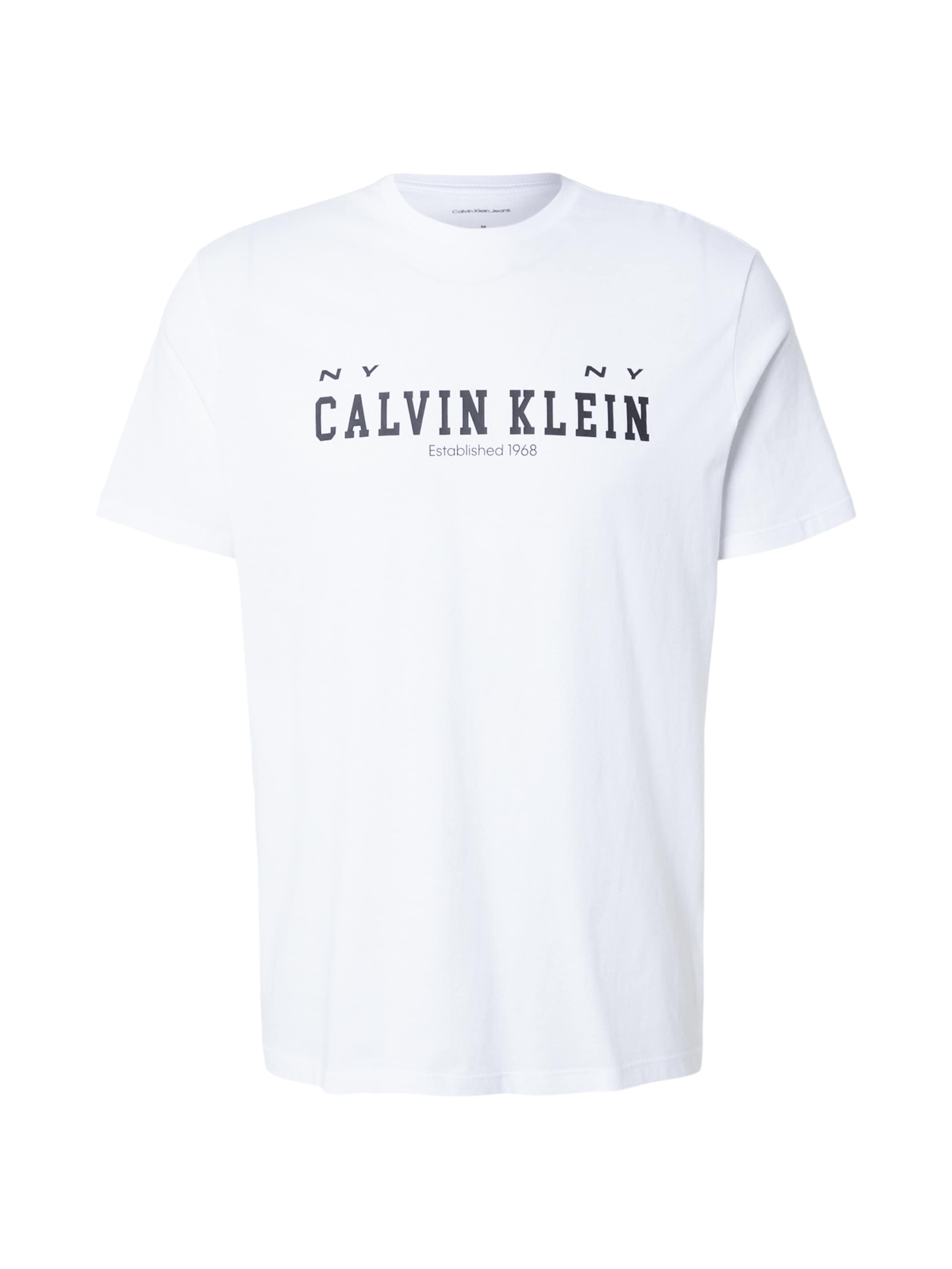 Calvin Klein Jeans Shirt in White: front