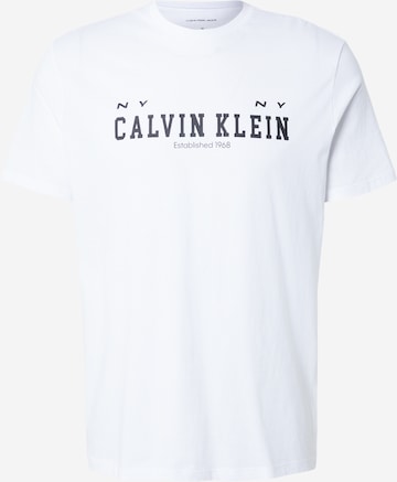 Calvin Klein Jeans Футболка в Белый: спереди