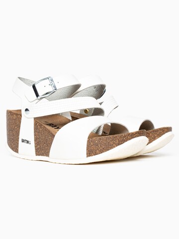 Bayton Strap sandal in White