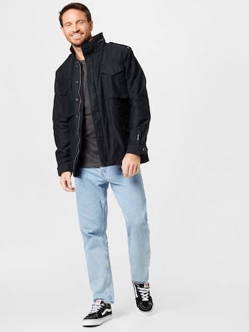 Veste mi-saison Superdry en noir