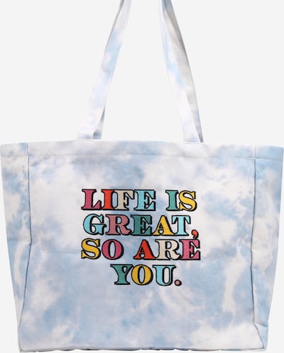 ABOUT YOU x Laura Giurcanu Shopper torba 'Phoebe' u plava / bijela, Pregled proizvoda