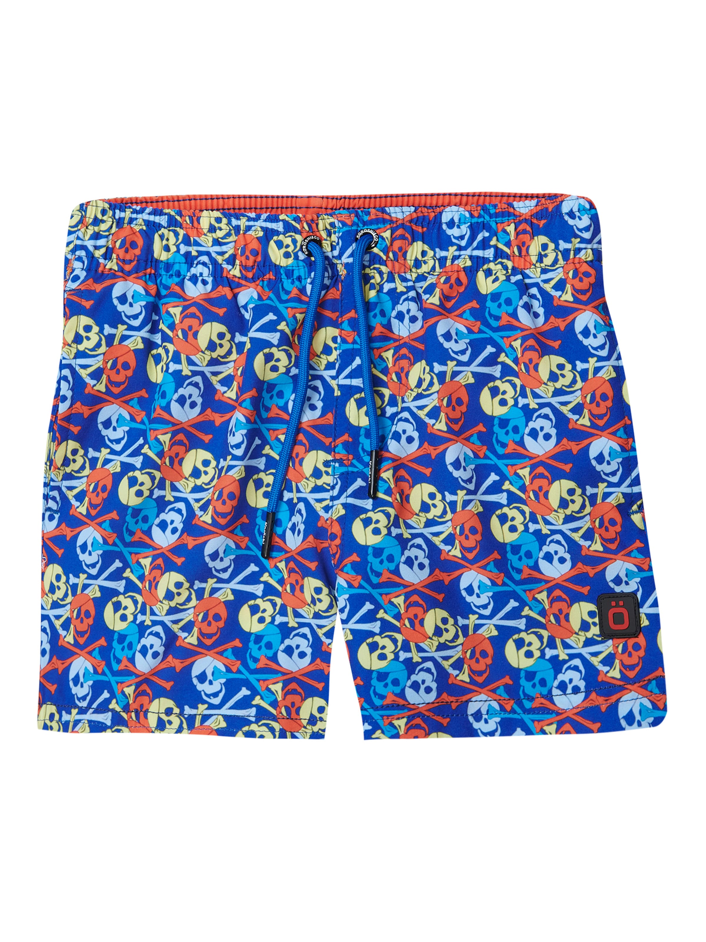 Shorts de bain KOROSHI en bleu : devant