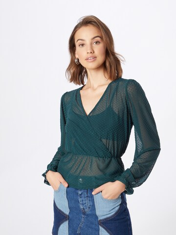 ONLY - Blusa 'CAMMI' em verde: frente