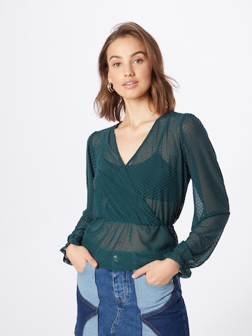 ONLY Blouse 'CAMMI' in Green: front