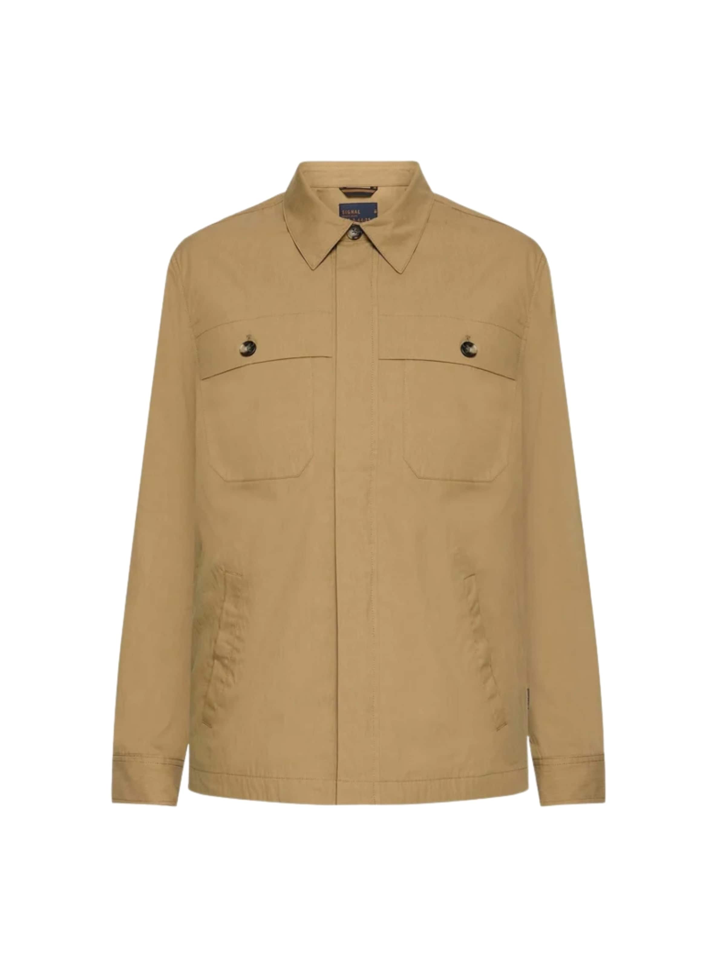 Signal Between-season jacket 'Stan' in Yellow: front