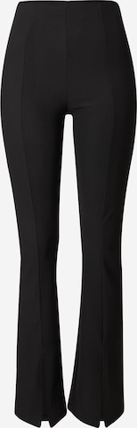 Koton Flared Pants in Black: front