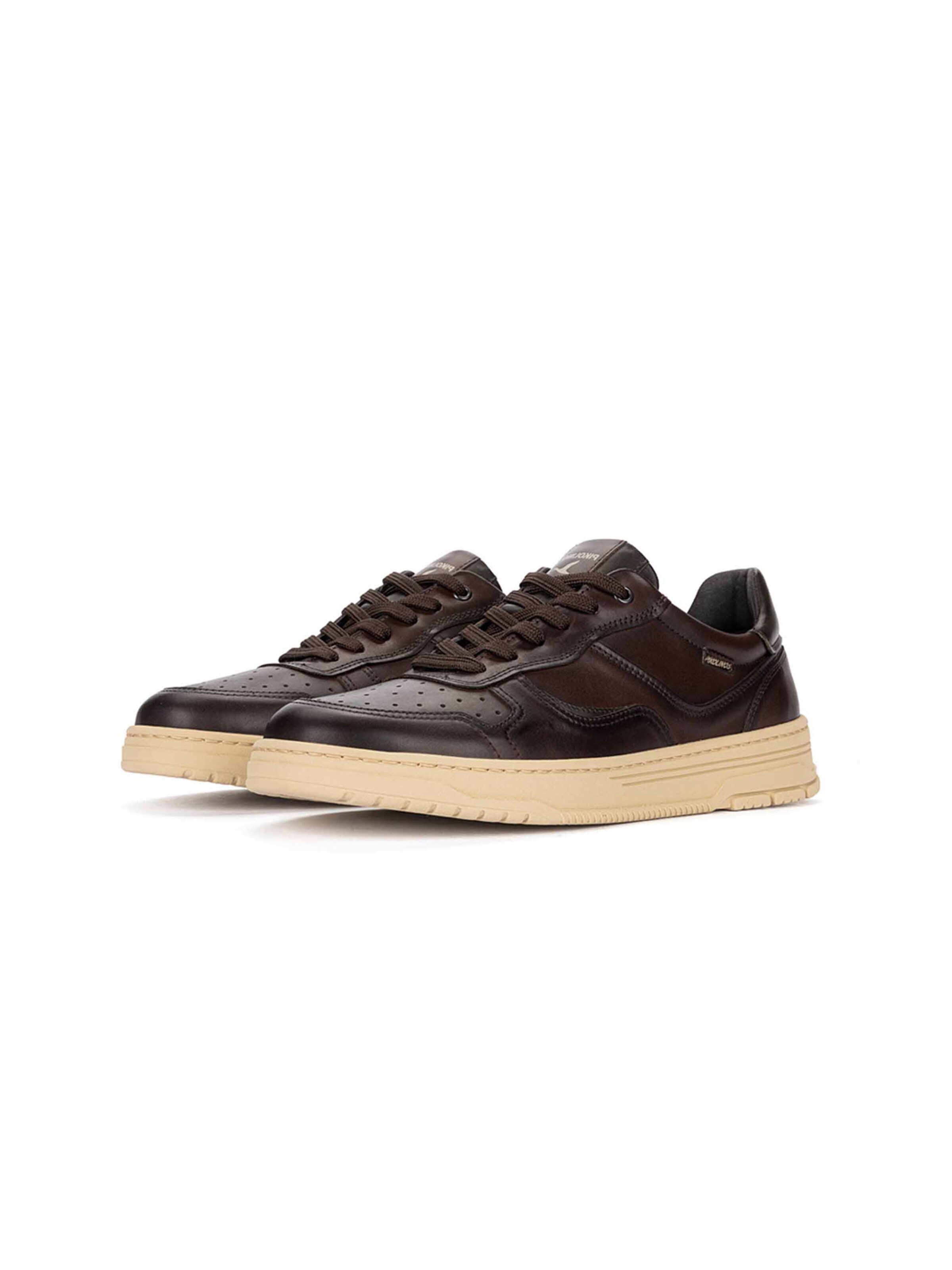 Baskets basses 'Salinas' PIKOLINOS en marron