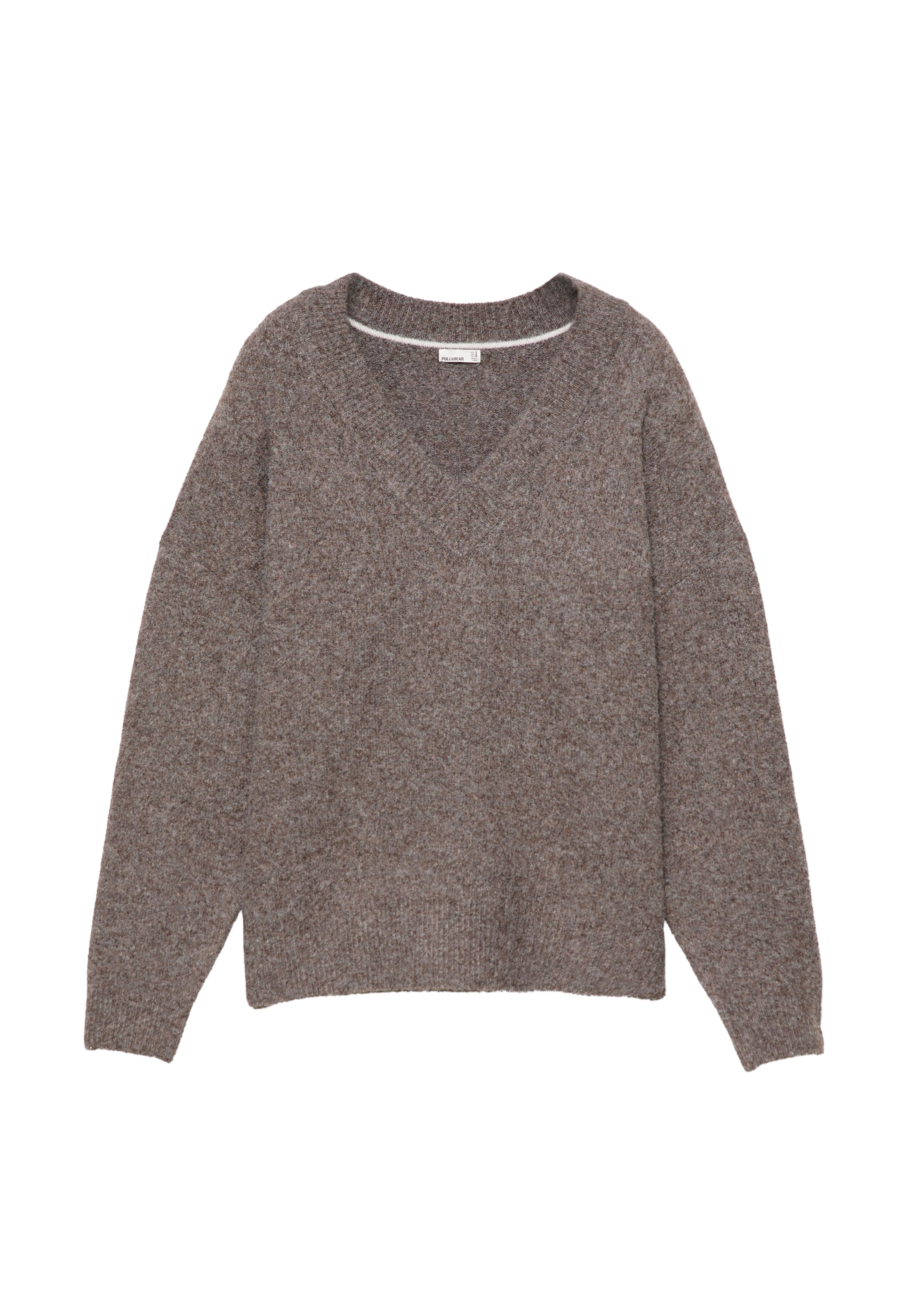 Pull&Bear Sweater in Brown: front