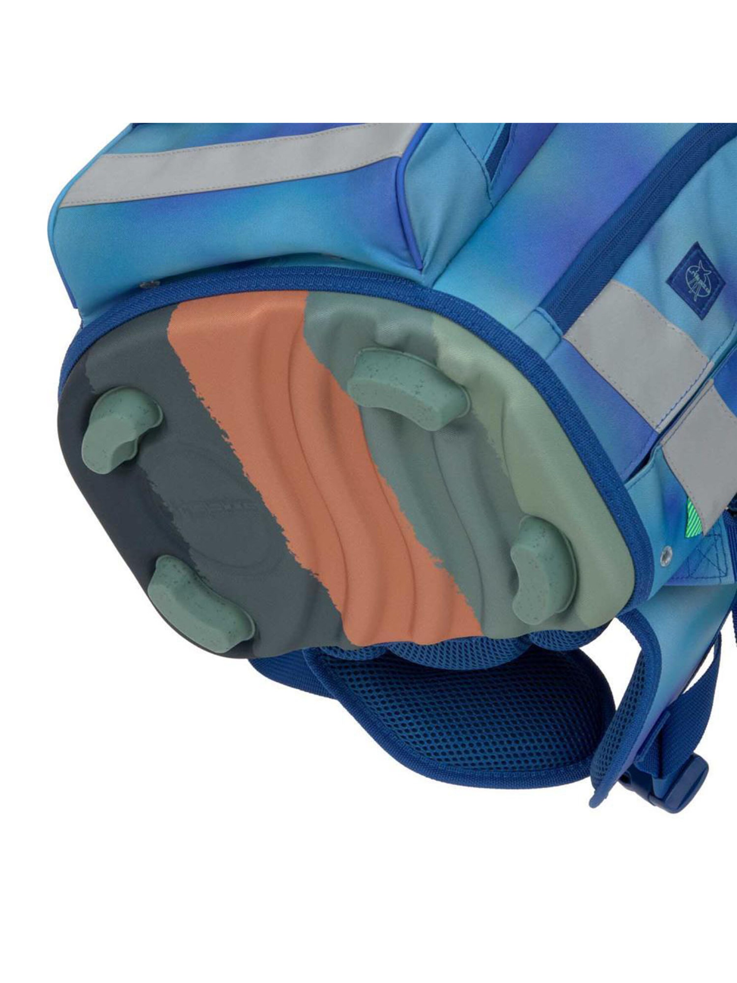 LÄSSIG Backpack 'Boxy Unique' in Blue