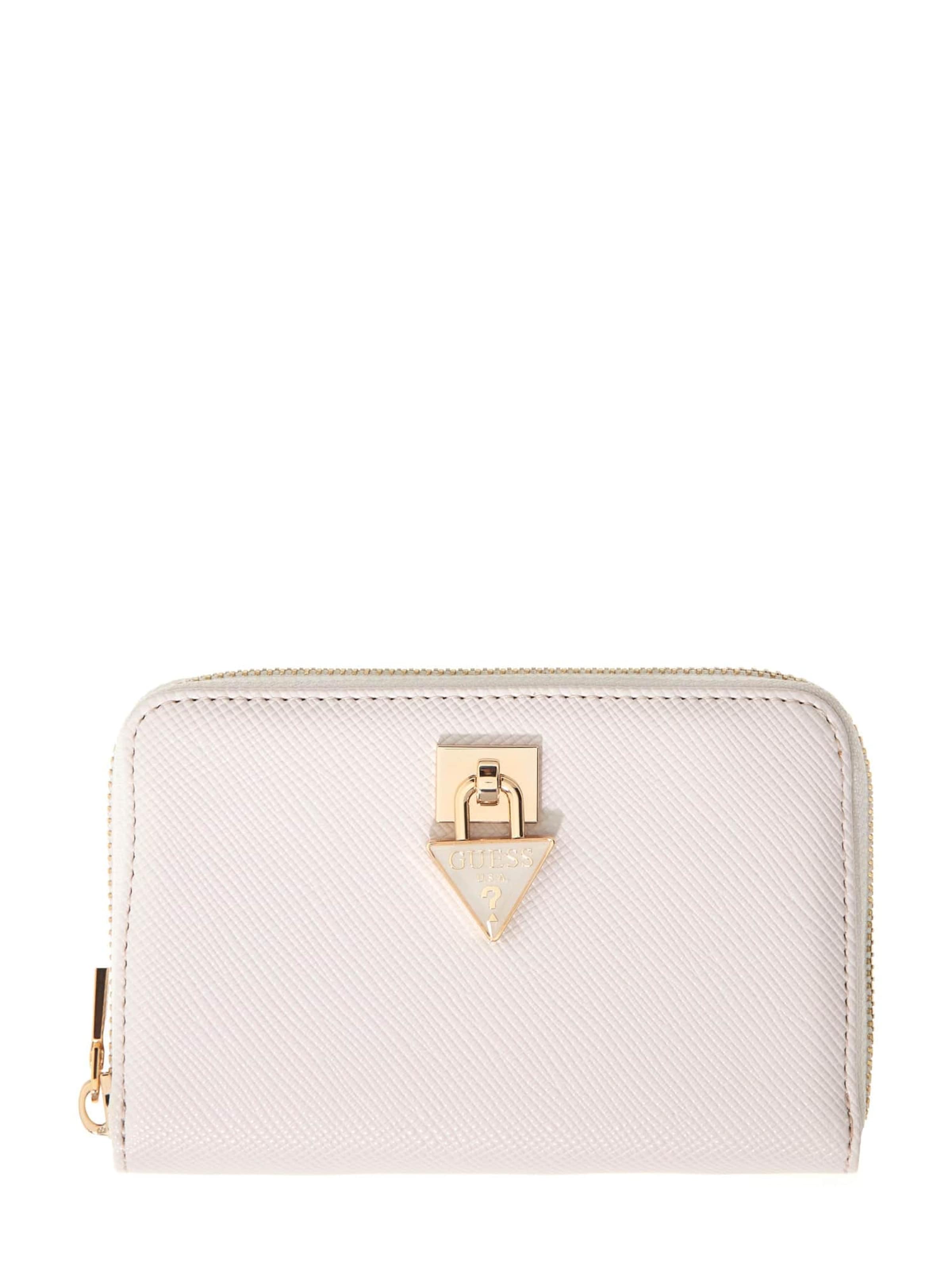 GUESS Wallet 'Patsie' in Beige: front