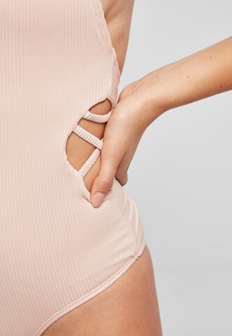 Regular Maillot de bain Urban Classics en rose
