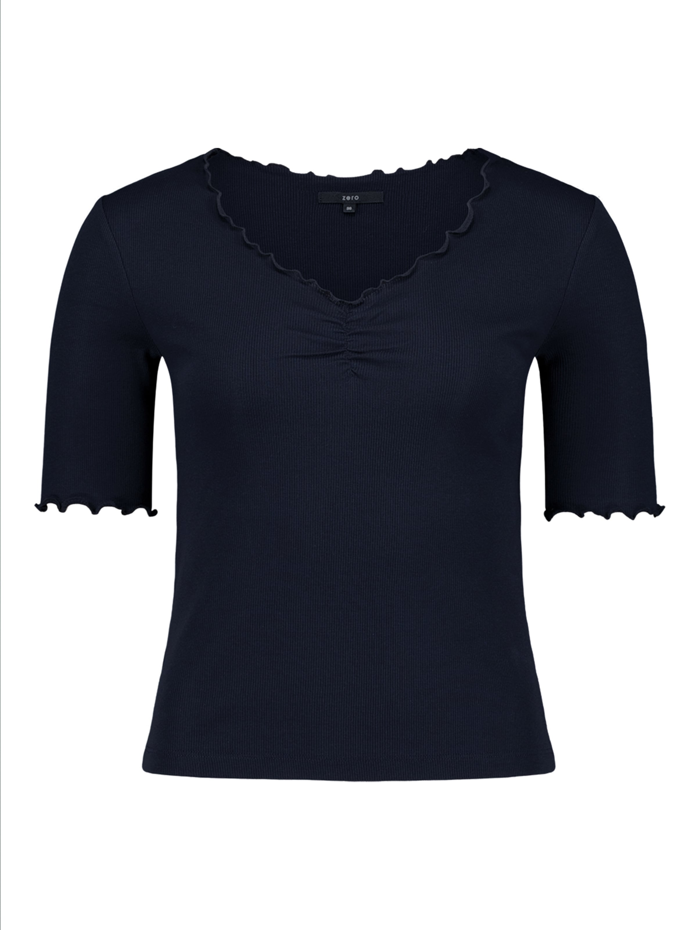 T-shirt zero en bleu : devant