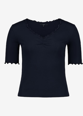 T-shirt zero en bleu : devant