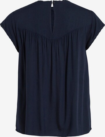 VILA Bluse in Blau