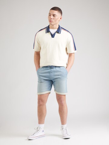 Coupe slim Jean 'JJIRICK JJLANE' JACK & JONES en bleu