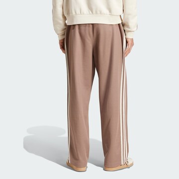 ADIDAS ORIGINALS Loose fit Workout Pants 'Adicolor Firebird' in Brown