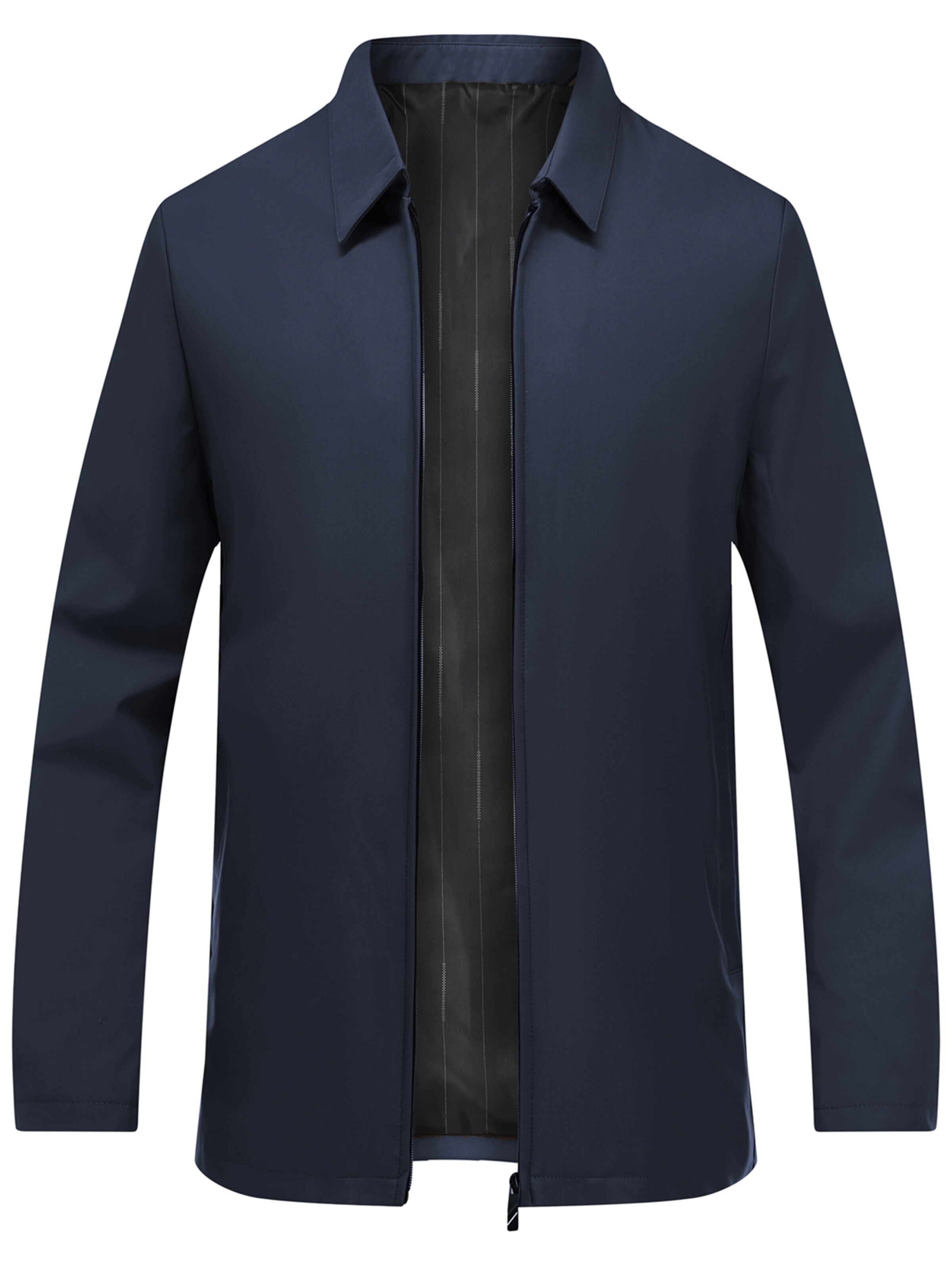 ALLTHEMEN Übergangsjacke 'Luftpfad'‌‌‌ in S in navy, Produktansicht