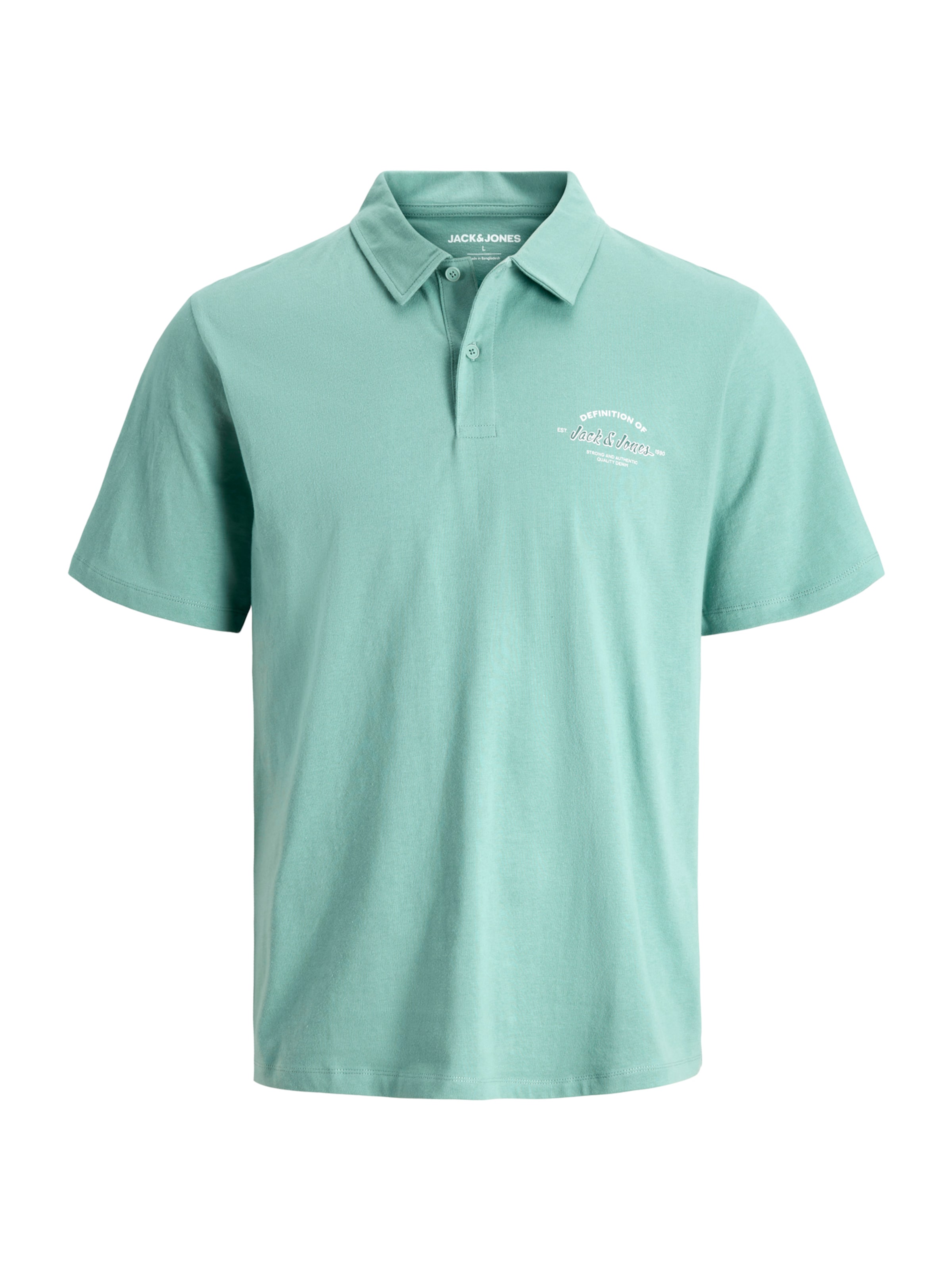 žalia Jack & Jones Plus Marškinėliai 'JJBRANDON': priekis