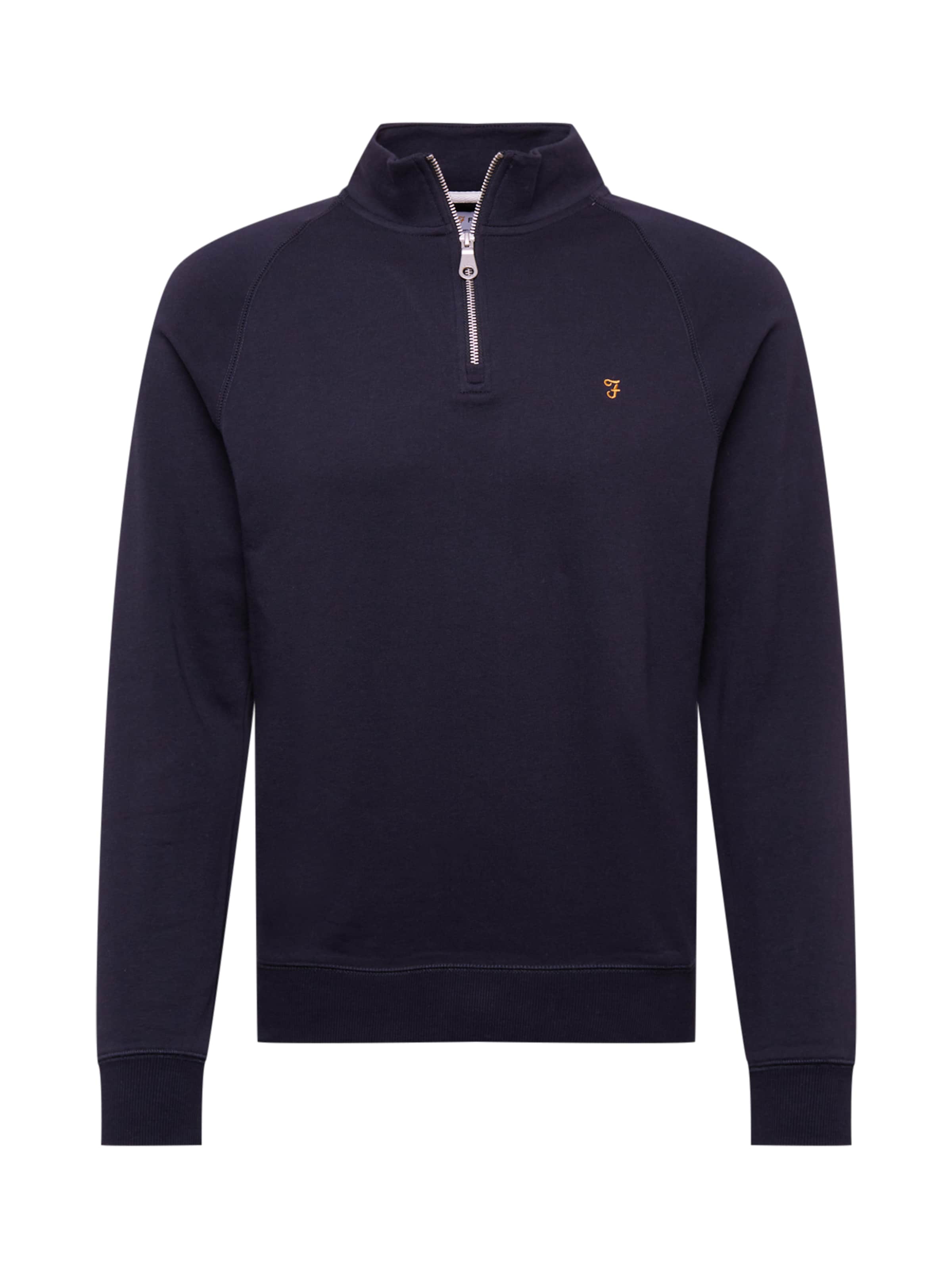 FARAH Sweatshirt 'JIM' in Blue: front