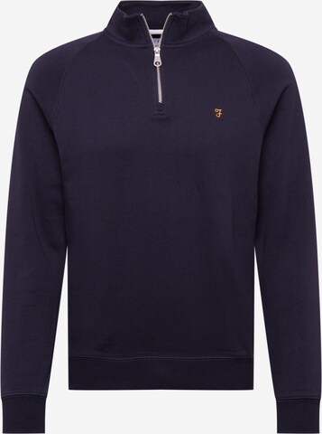 FARAH Sweatshirt 'JIM' in Blauw: voorkant