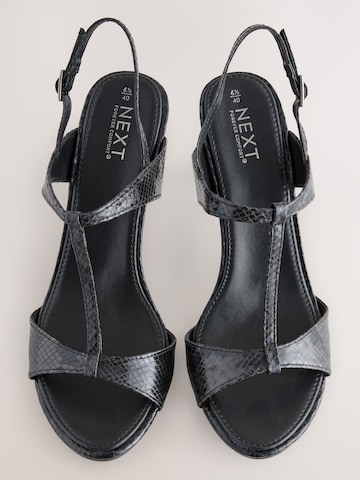 Sandales Next en noir