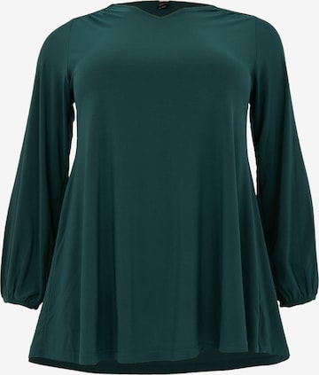 YOEK Tunic in Green: front