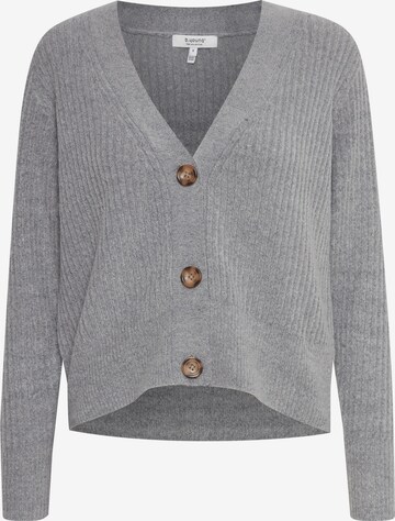 b.young Knit Cardigan 'NORA' in Grey: front